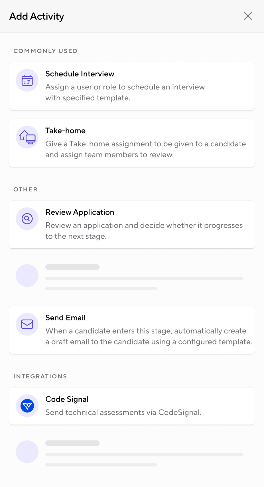 Add Interview Panel