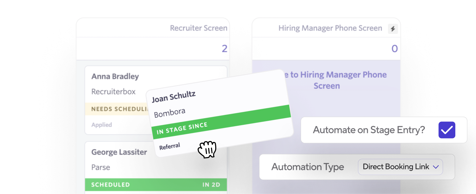 Automatically send scheduling links