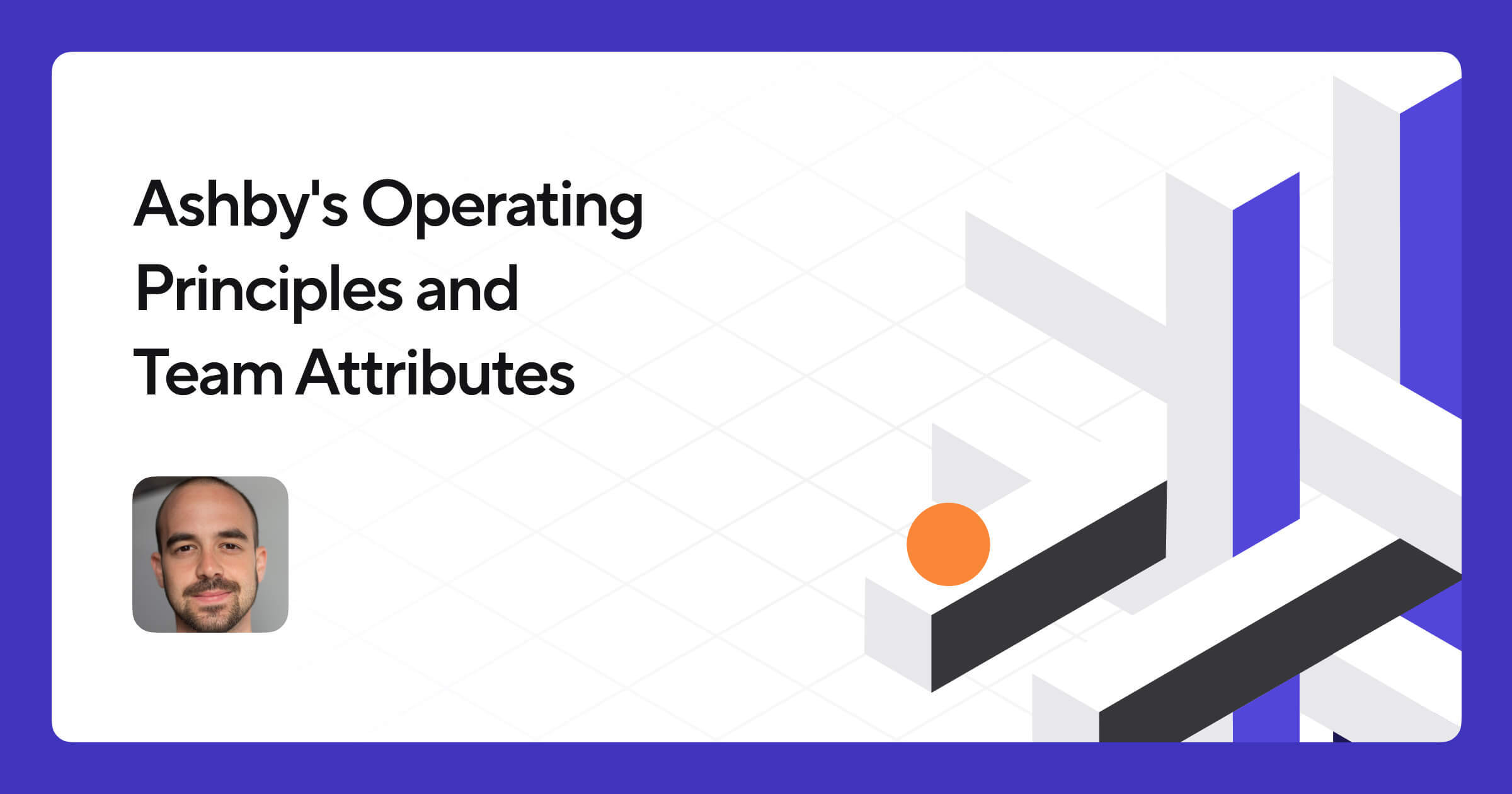 Ashby’s Operating Principles